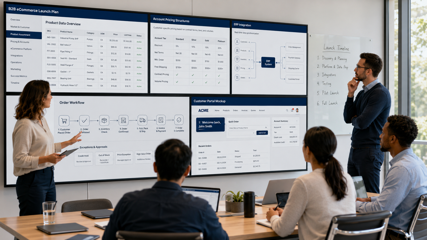 Preparing for a B2B Ecommerce Implementation When Your Company Has Never Sold Online